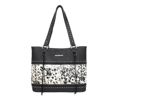 Trinity Ranch Hair On Cowhide Collection Concealed Carry Tote